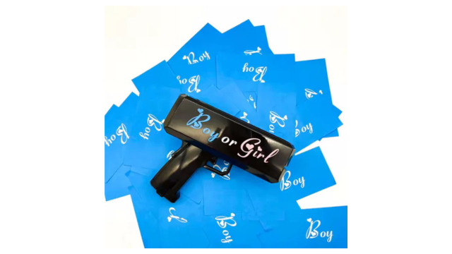 Gender Reveal Money Gun