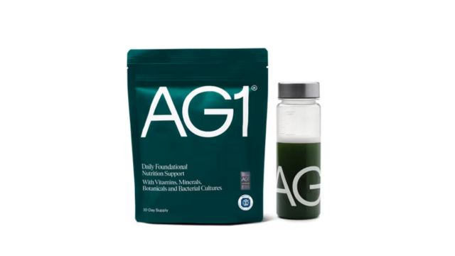 AG1 eenmalige aankoop 30 porties + gratis AG1 Shaker