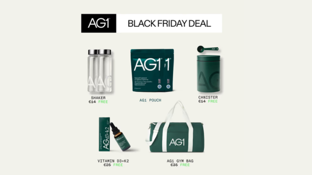 AG1 Welkomstpakket met AG1 Sporttas & Vitamine D3+K2**