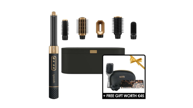 Harde gladmakende borstel zwart